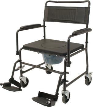 Toilettenrollstuhl TRS 200 XXL anthrazit